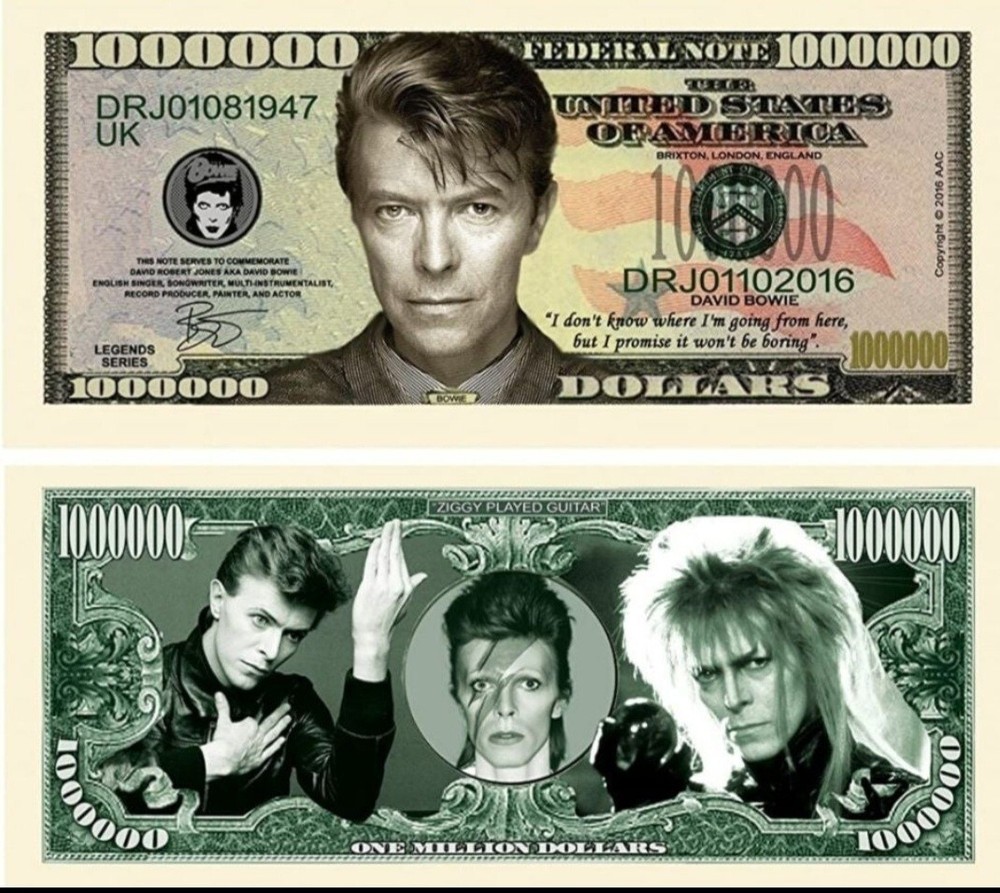 Rare David Bowie Million Dollar