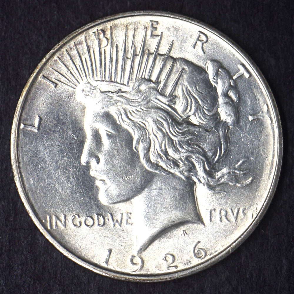 1926-D Peace Silver Dollar $1- COINGIANTS -