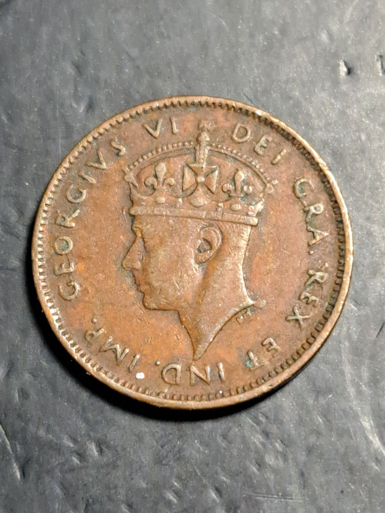 1942 NEWFOUNDLAND 1 CENT COIN PB360