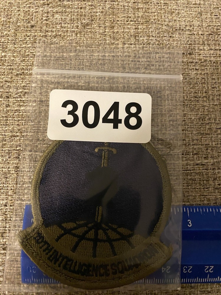 USAF 10th INTELLIGENCE SQ Squadron USAF US Air Force Patch INV3048