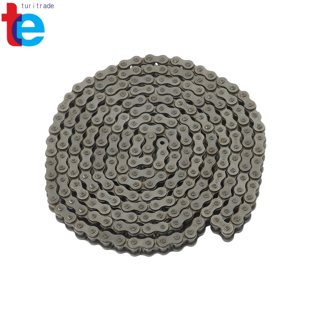 #40H Drive Chain Kit 10 Ft Heavy Duty Roller Chain + 1 Connecting Link