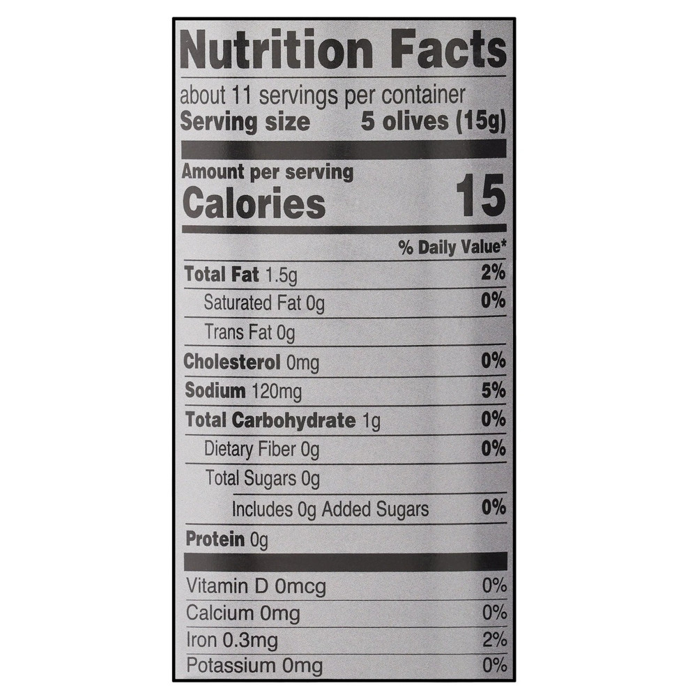 (3 pack) Great Value Medium Pitted Black Olives, 6 oz