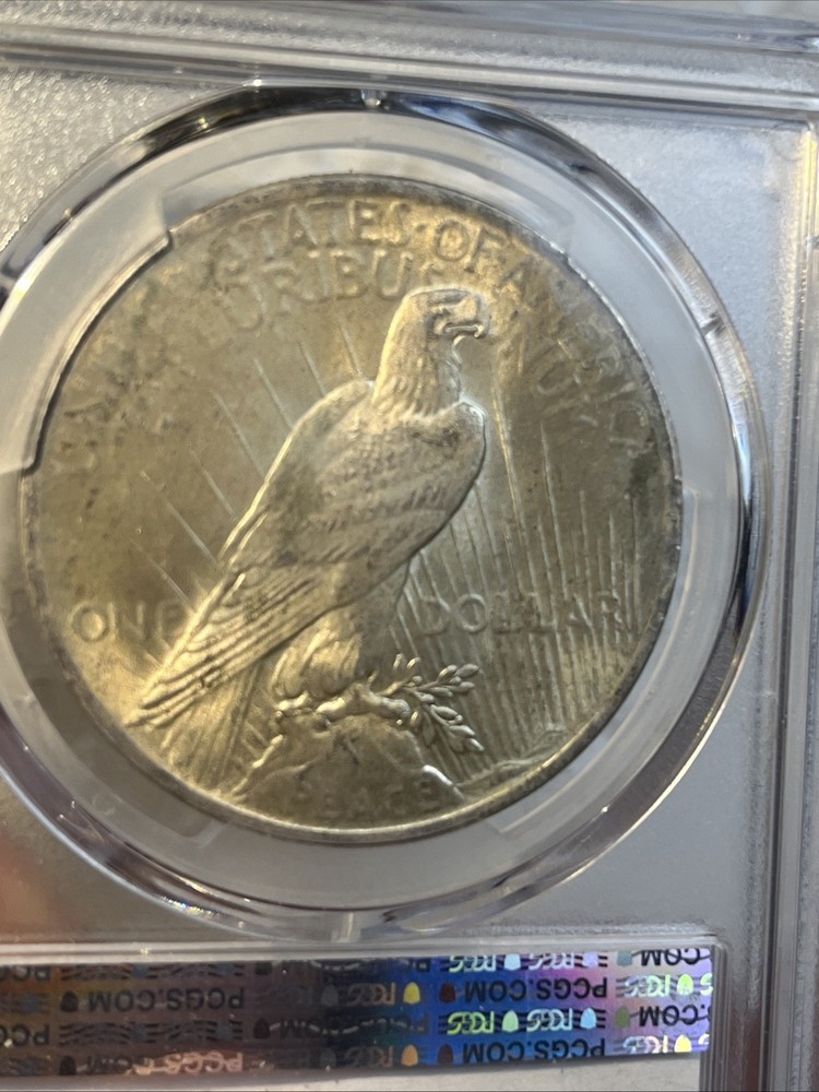 1923 Peace Silver $1 Dollar PCGS Certified MS63 Coin