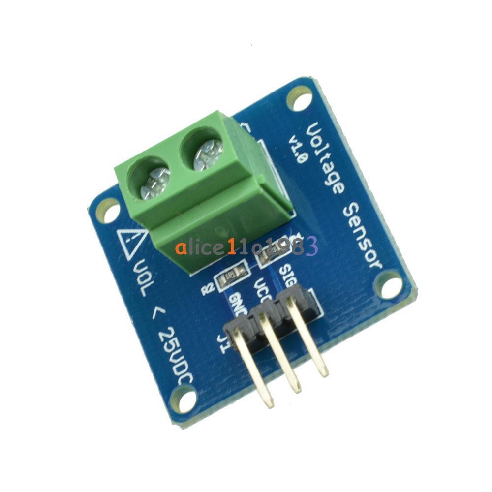 DC Voltage Sensor Module Voltage Detector Divider for Arduino DG New