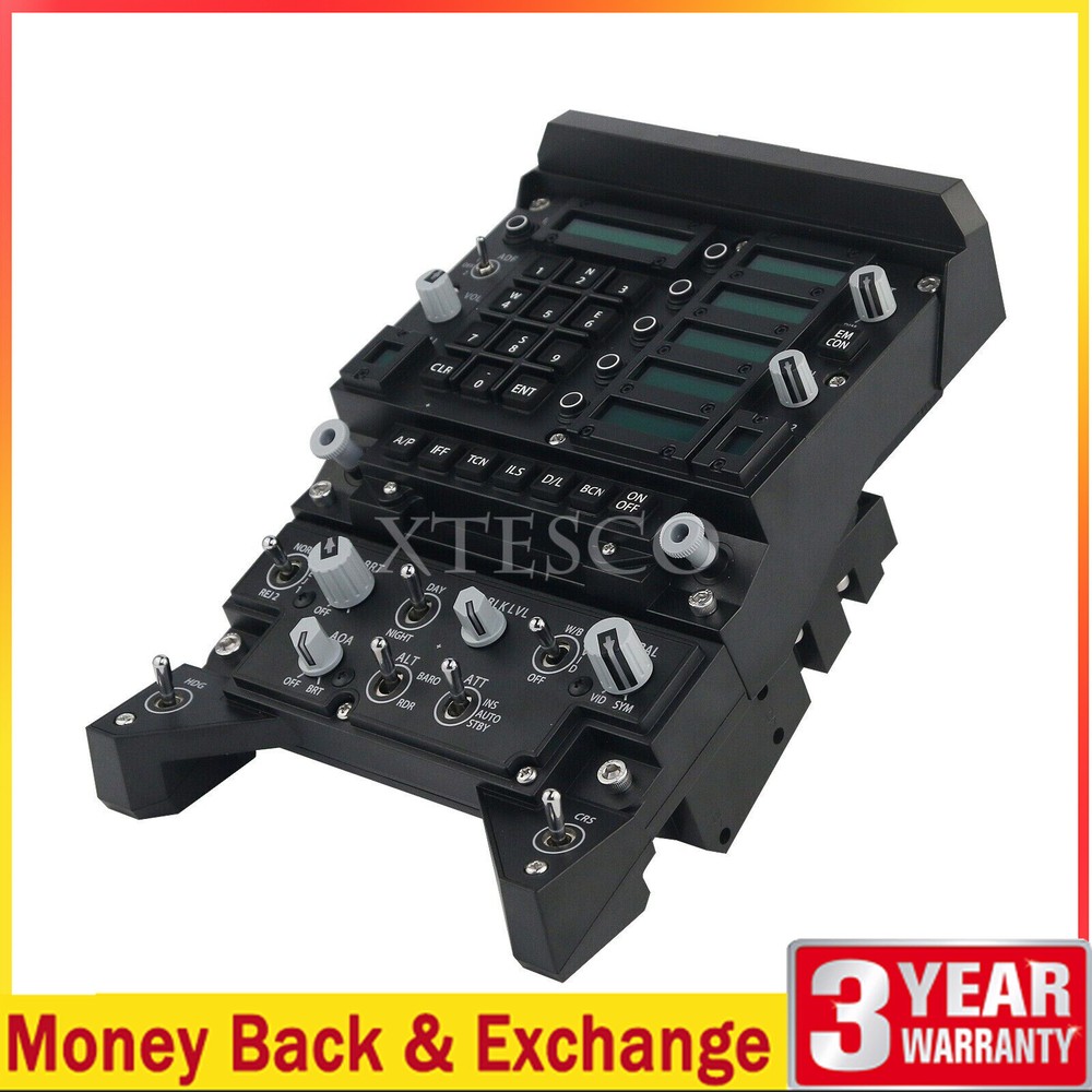 WINWING F18 Cockpit VR Set UFC Panel+3 MFD & Bracket for Flight Simulator Game