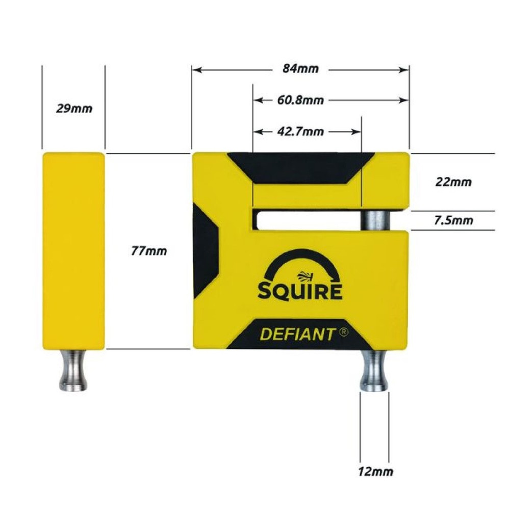 Squire Defiant Disc Brake Lock Motorcycle