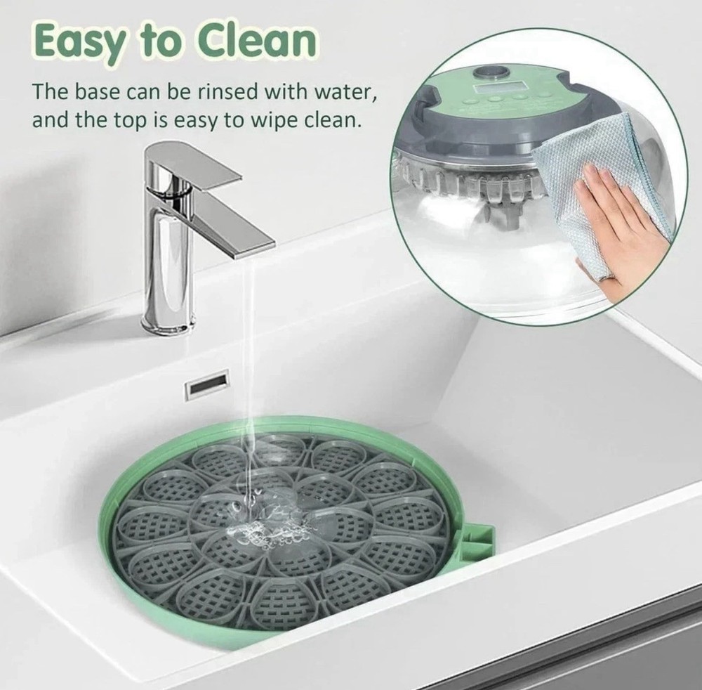 Egg Hatching Digital Automatic Turning 18 Egg Incubator With Egg Candling Light