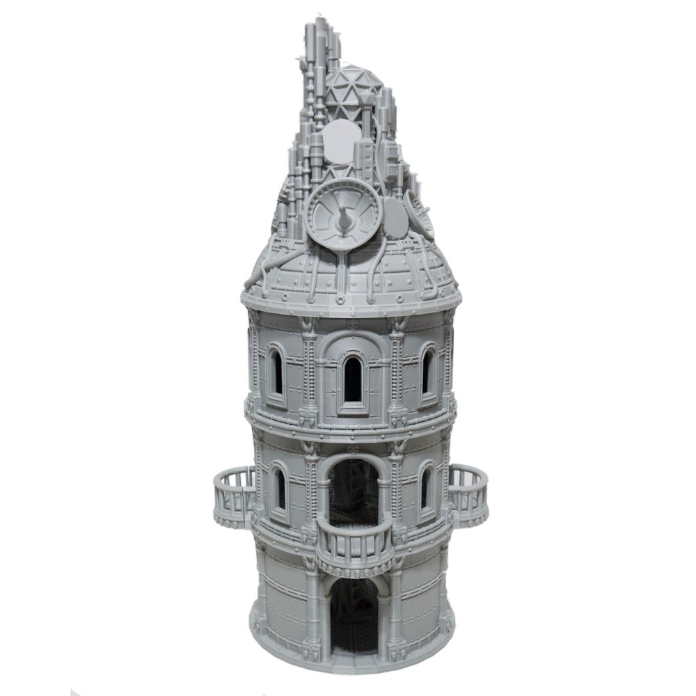 Zorpsector Rome - Sci-Fi Wargaming Communications Tower: 3D Printed