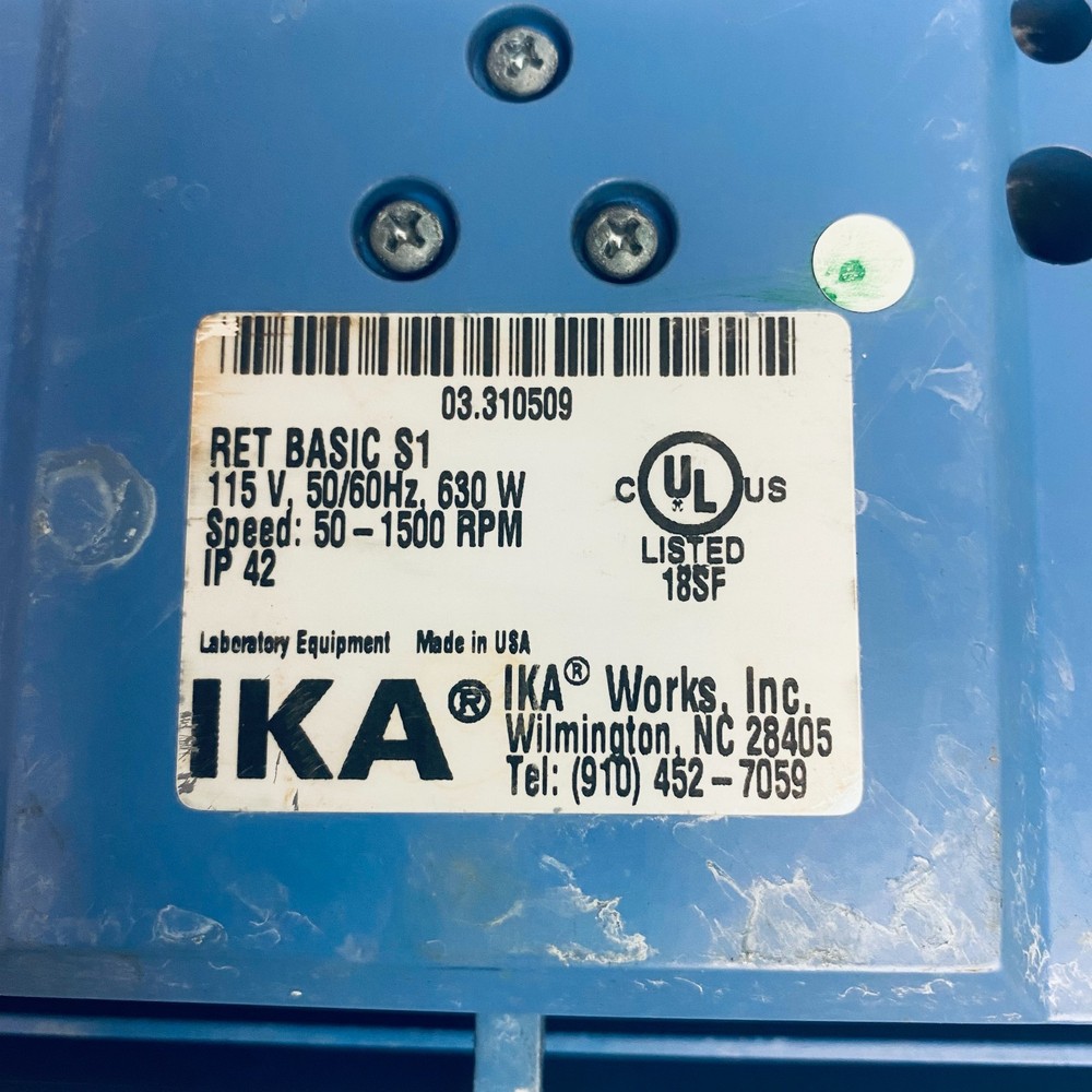 IKA RET Basic S1 Magnetic Hotplate Stirrer