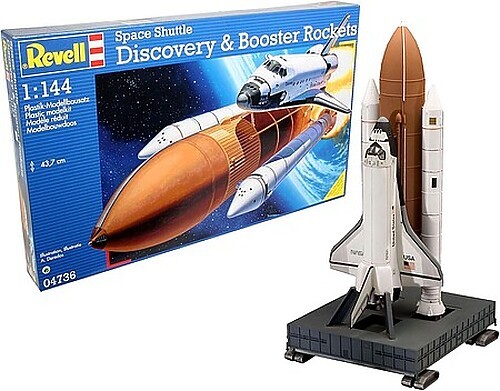 Revell-Germany Space Shuttle Discovery & Booster Rockets - Space Program