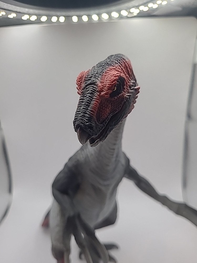 Schleich dinosaur model--revised paint version Therizinosaurus