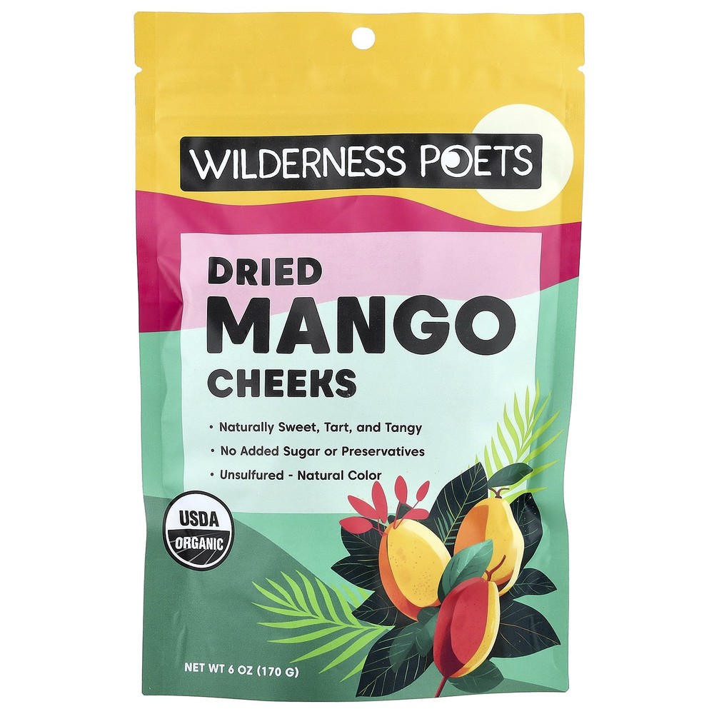 Dried Mango Cheeks, 6 oz (170 g)
