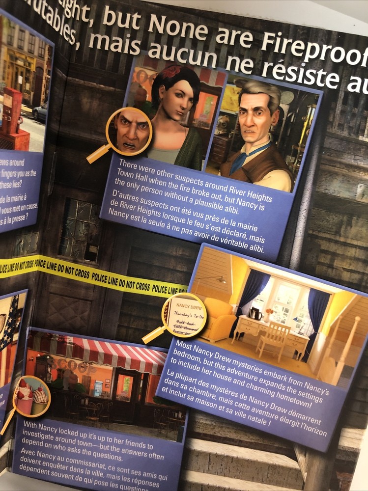 Nancy Drew: Alibi in Ashes PC Game (Windows/Mac DVD-Rom 2011) Special 25th Ed.
