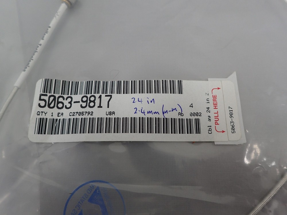 Agilent Technologies Coaxial Cable