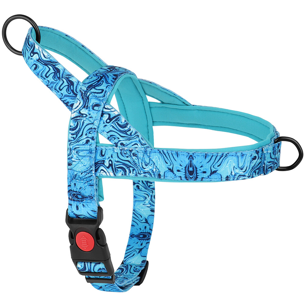 No Pull Dog Harness Nylon Soft Padded with Front Clip for Small Medium Large Dog