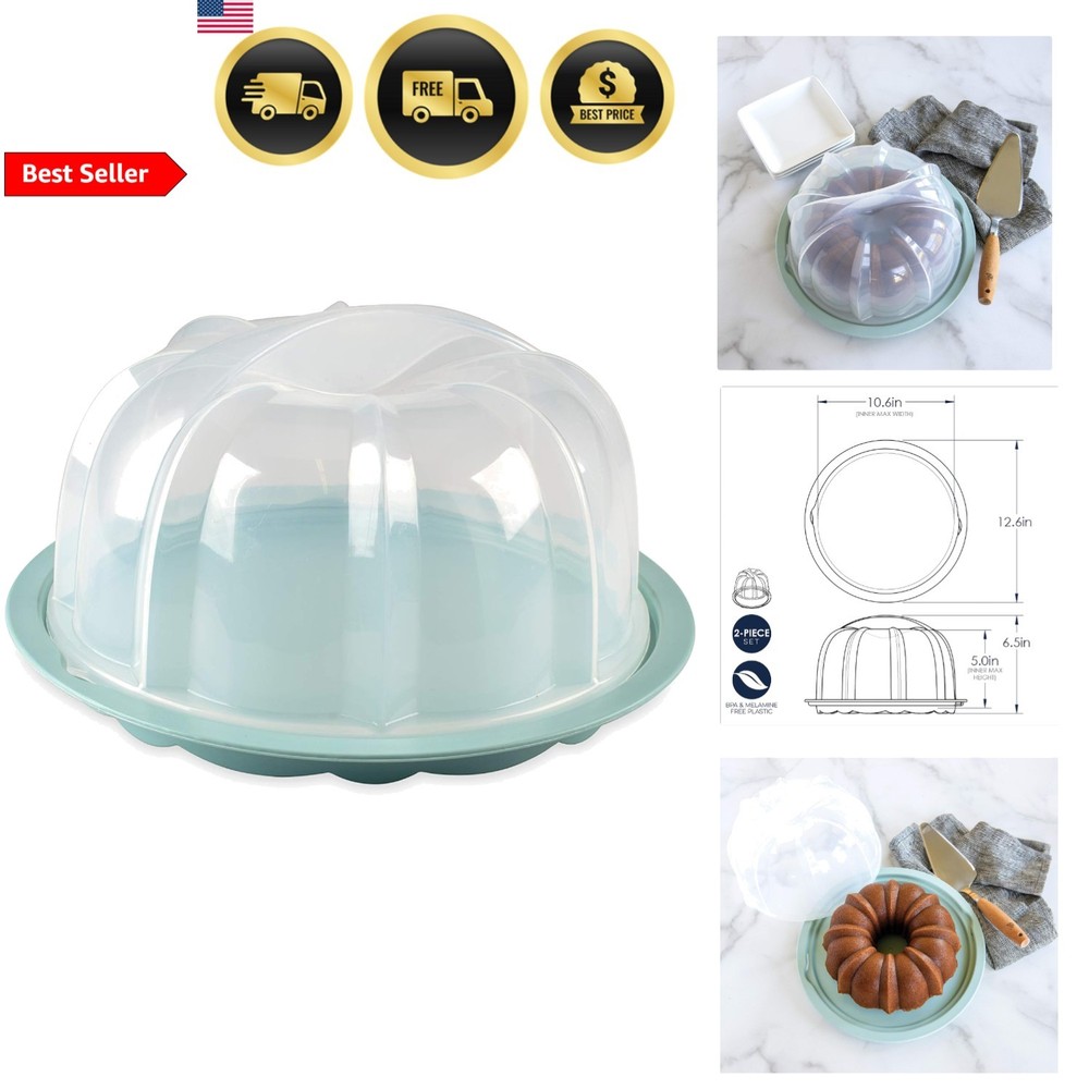 Translucent Bundt Cake Keeper