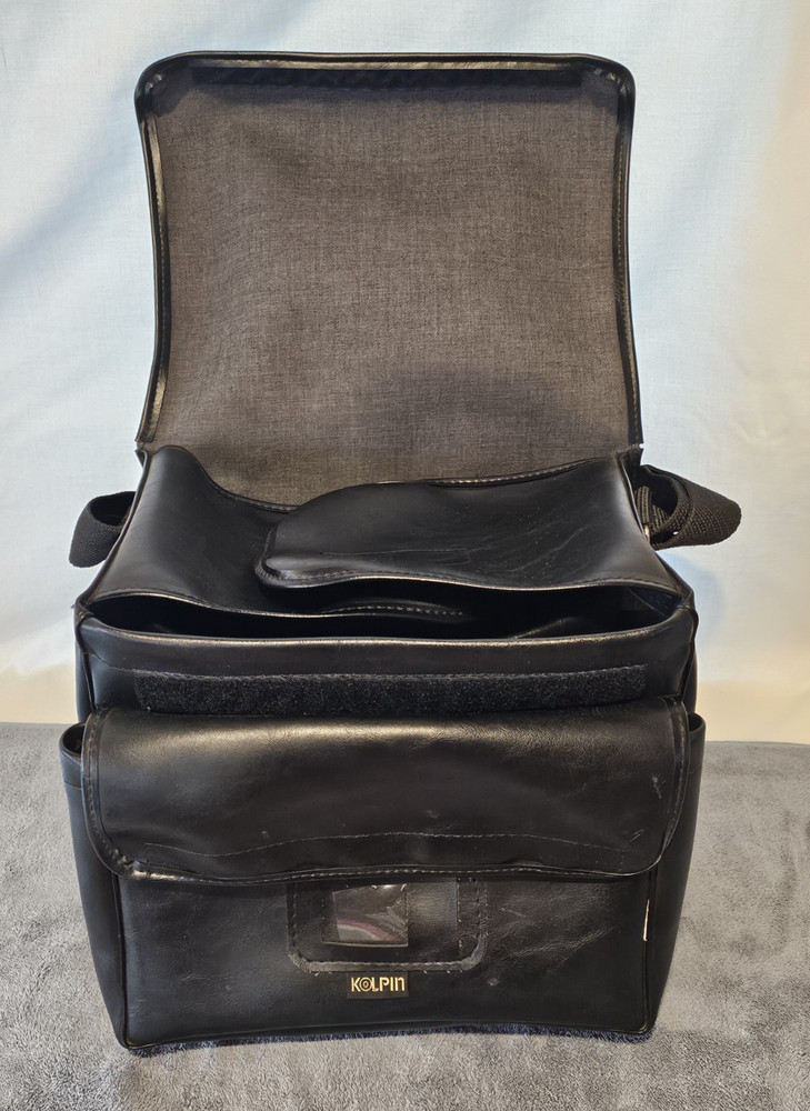 Vintage Kolpin Ammo Shell Large Bag Black with Carry Strap
