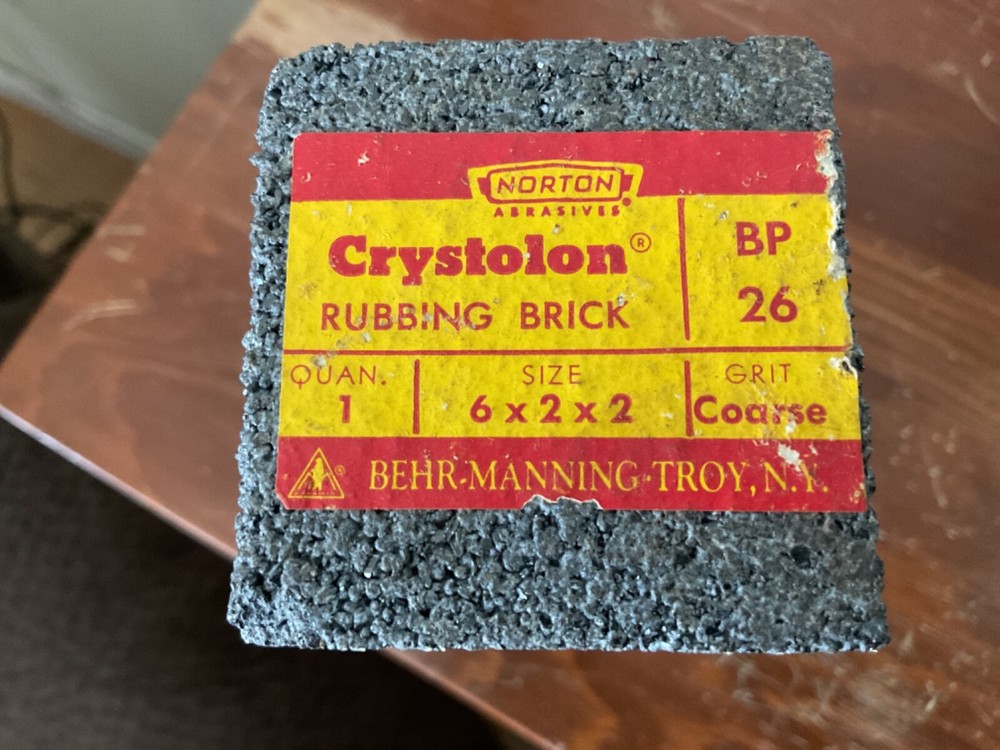 Norton Crystolon Rubbing Brick - Coarse