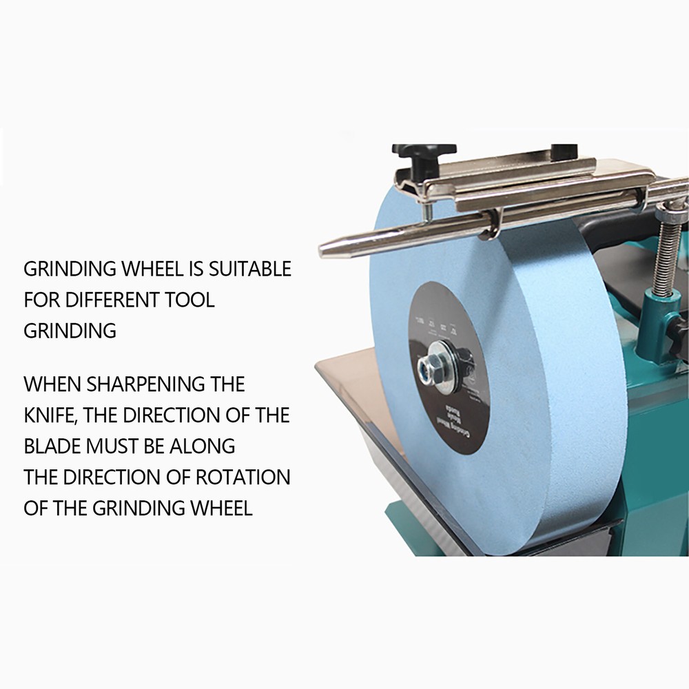 Blade Sharpening Machine 10 inch Two-Direction Water Cooled Wet &Dry Sharpener