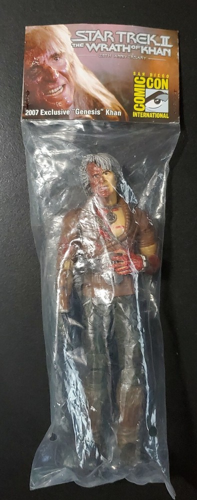 Rare 2007 Star Trek Genesis Khan SDCC Comic Con Exclusive Diamond Select