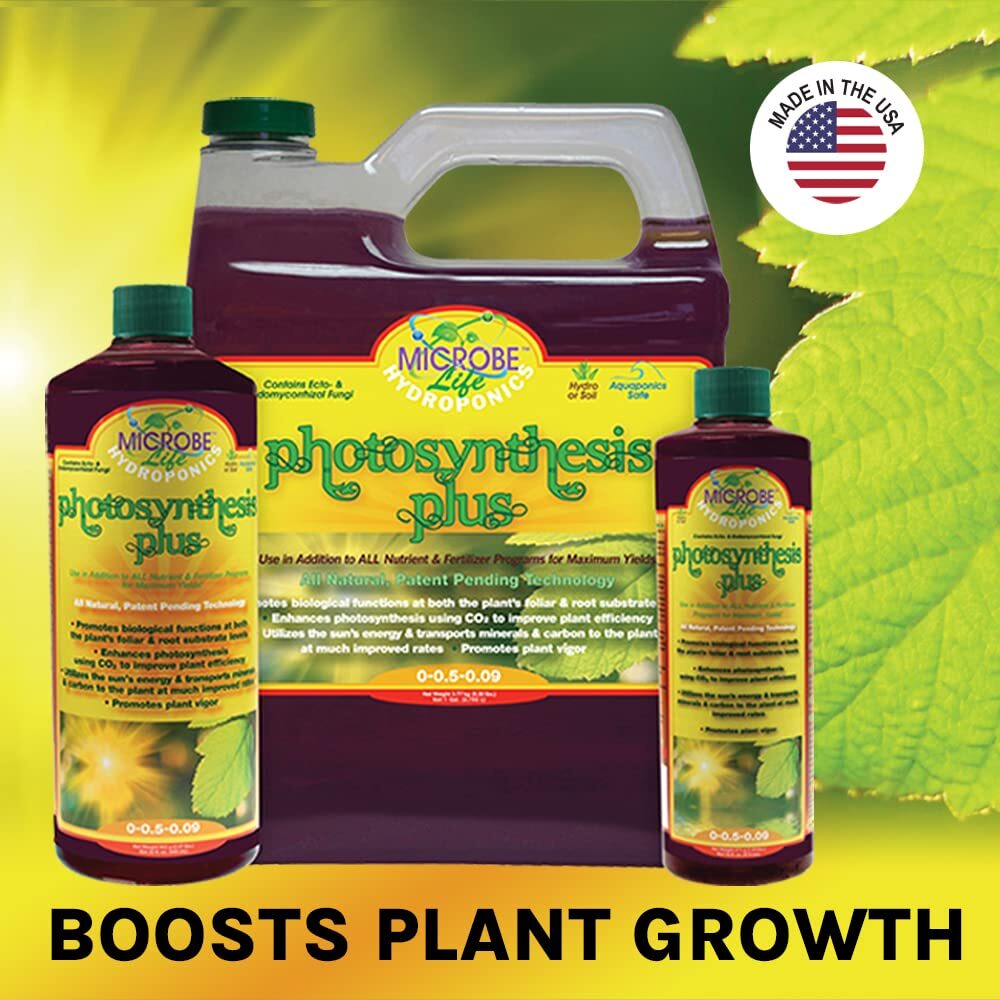 MICROBE Life HYDROPONICS Premium Photosynthesis Plus Liquid Nutrients for