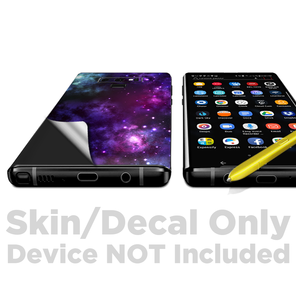 Skins Decal Wrap for Samsung Note 9 - Space Gasses