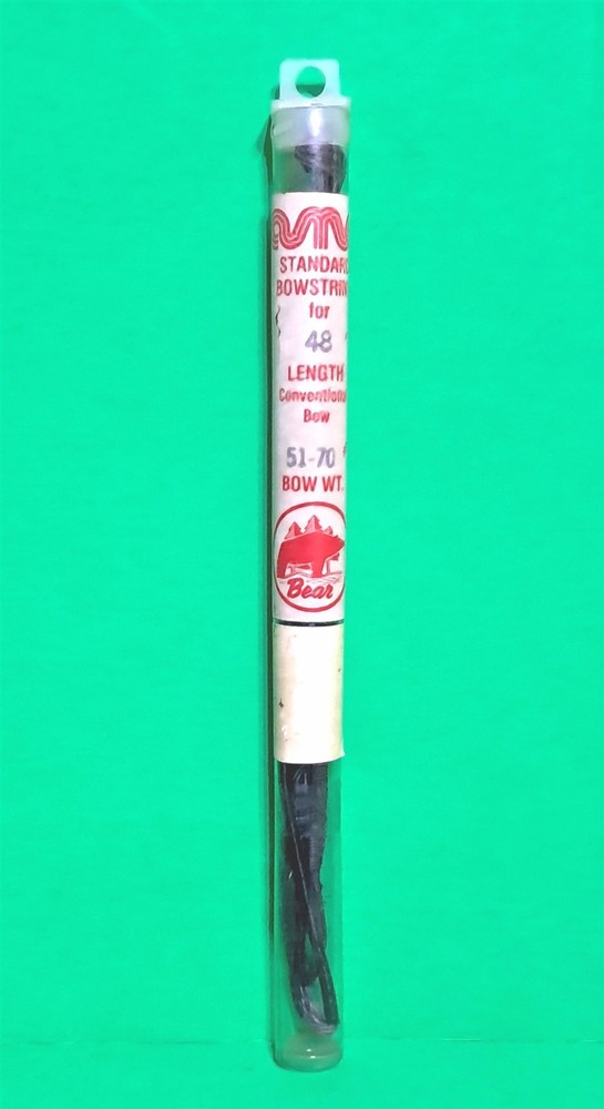 Original Bear Archery Recurve Bow Replacement String - 48" AMO - Draw Wt. 51-70#