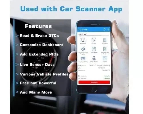 Veepeak Mini Bluetooth OBD2 Scanner OBD II Car Diagnostic Scan Tool for Android