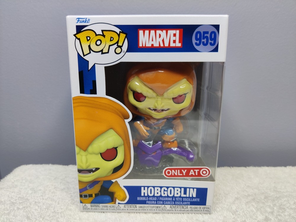 Funko Pop Marvel Hobgoblin Only at Target Exclusive #959 w/Pop Protector