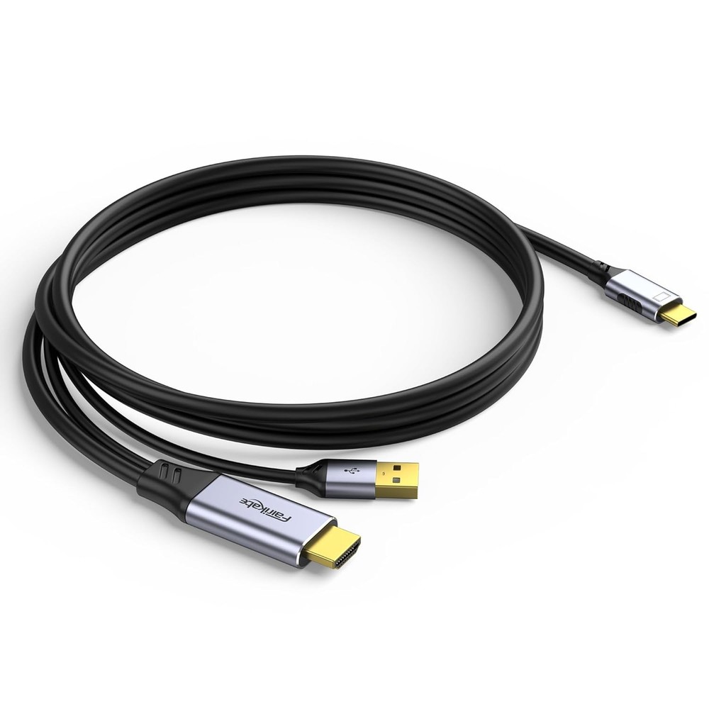 HDMI to USB C Adapter Cable 3.3ft 4K60Hz, Unidirectional System Type...