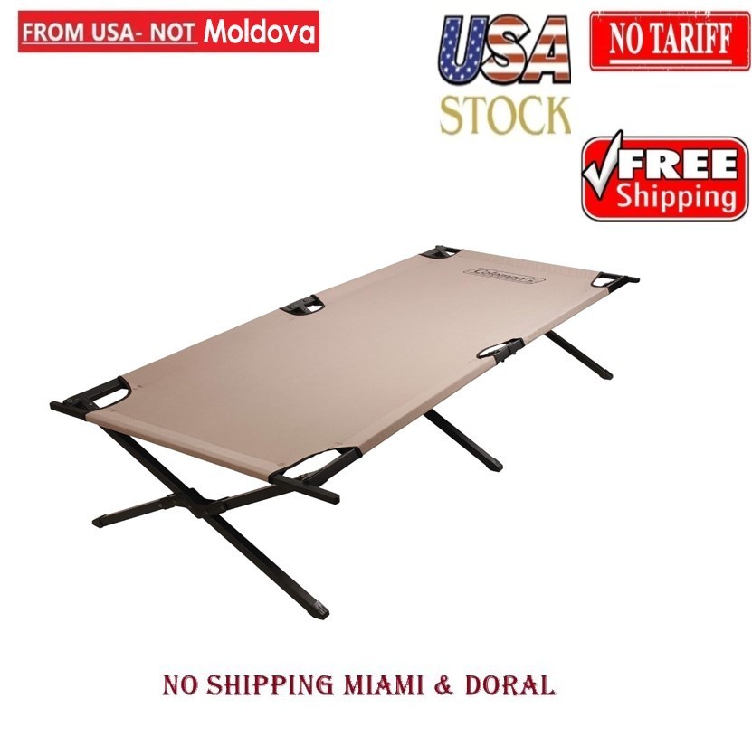 Coleman Trailhead II Large Folding Cot with Easy Setup & Takedown