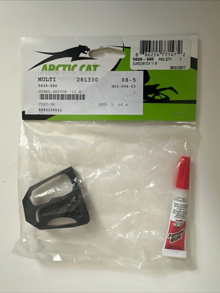 OEM Arctic Cat 5639-580 SNOWMOBILE Switch Guards AC54