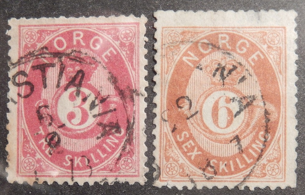 Norway Scott # 18-20, Used