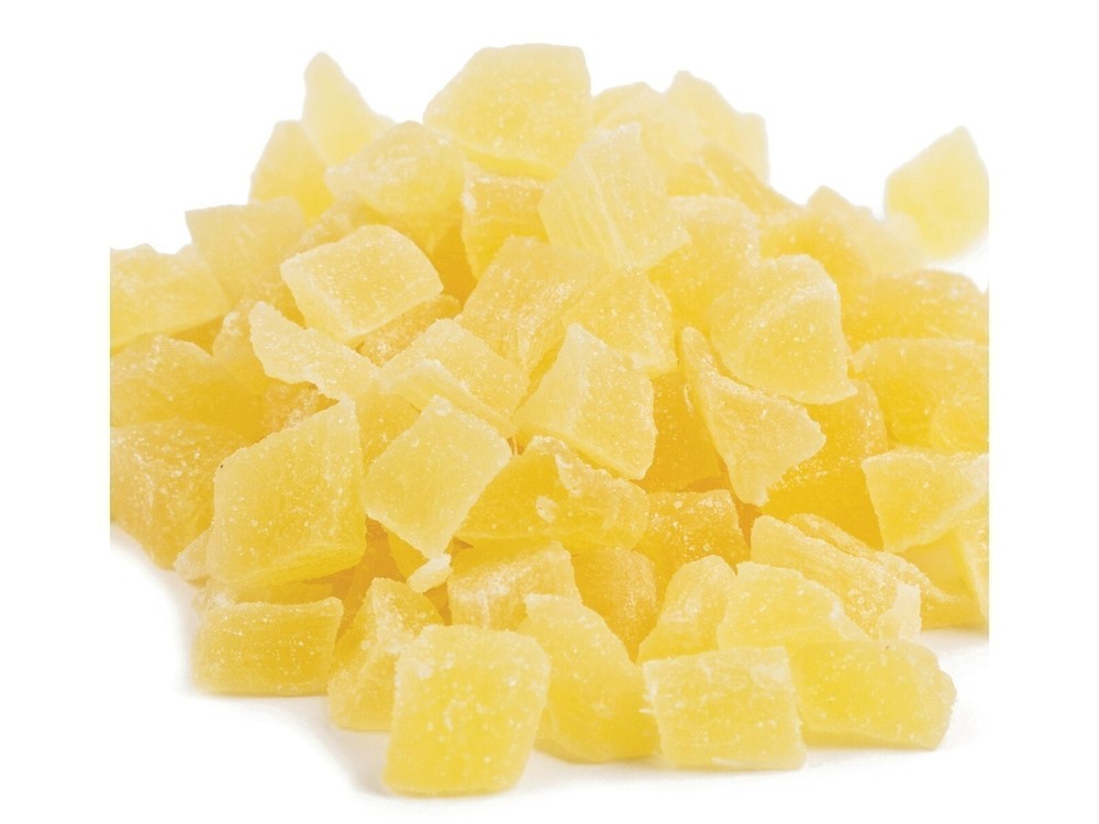 Diced Pineapple Cores 1 Pound Dried Fruit