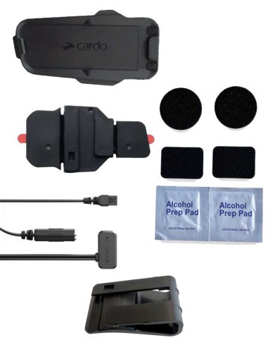 Complete control unit installation kit - Cardo Packtalk Neo Custom cradle