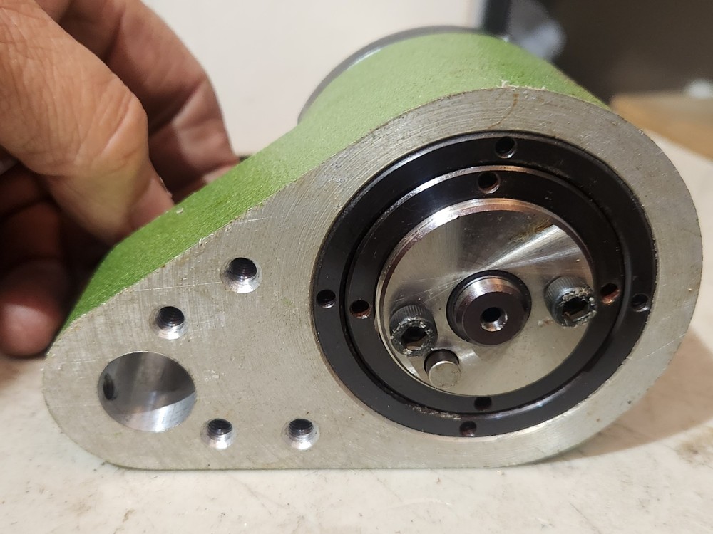 TECNARA CNC TAPPING HEAD ADAPTER 235-804-4 green