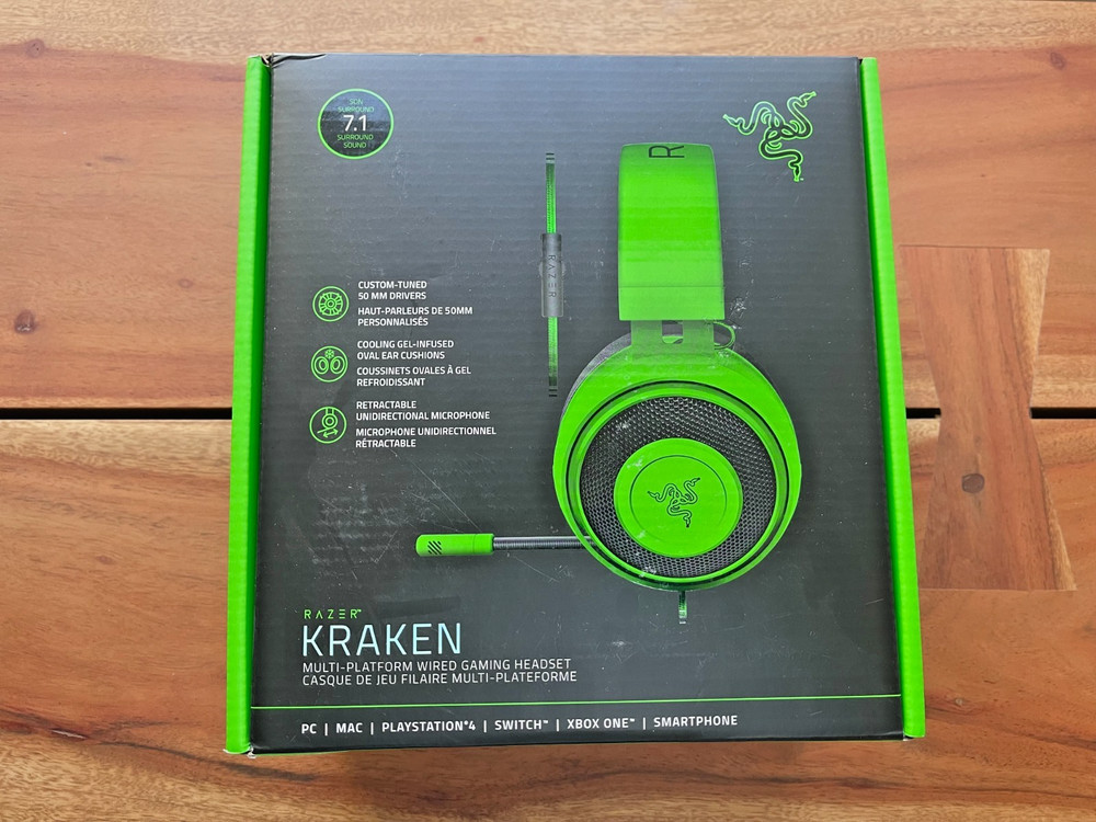 Razer Kraken Multi-platform Wired Gaming Headset - Green