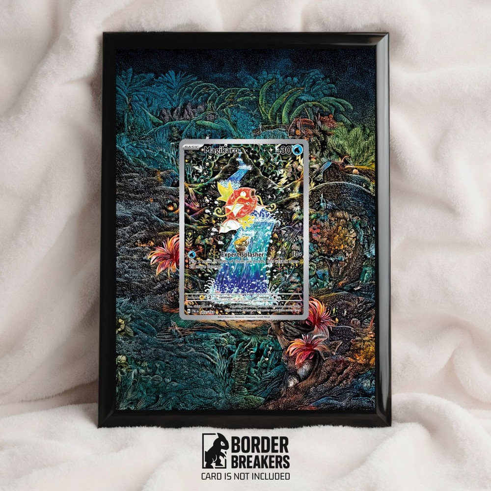 Magikarp 203/193 Pokémon Extended Art Frame - Paldea Evolved- 5x7 Frame