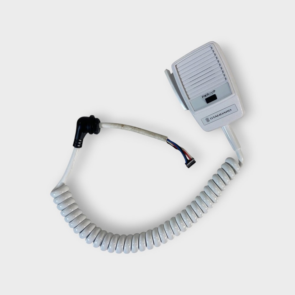 Standard Horizon 5-Pin Connection Replacement Hand Microphone WHT