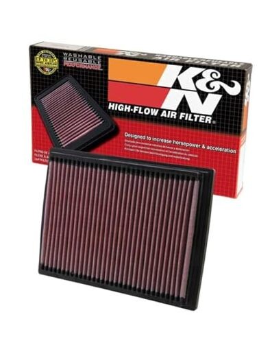 Engine Air Filter: Reusable, Clean Every 75,000 Miles, Washable, Replacement