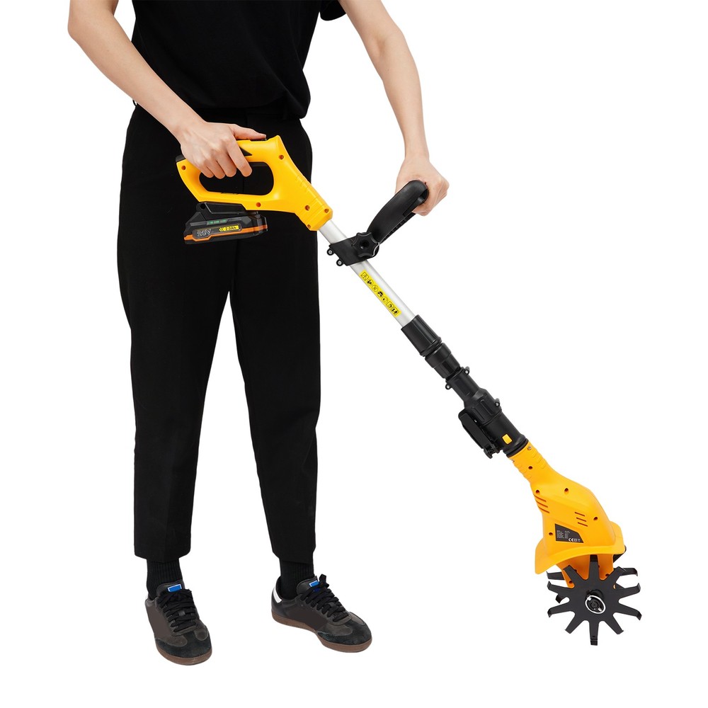 Battery Powered Tilling Machine, Handheld Electric Tilling machine, Cordless Til