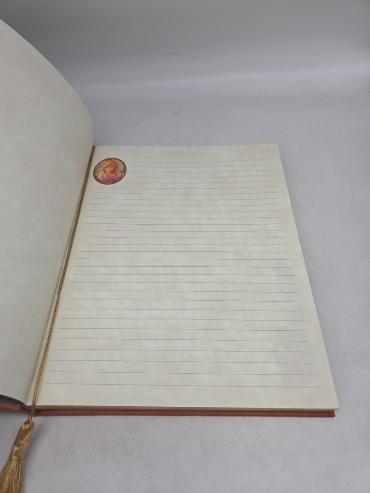 Disney Store Enchanted A4 Journal Hard Back Large Lined Note Book Gold Foiled