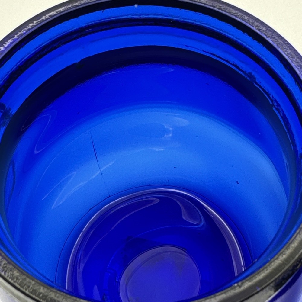 Cobalt Blue Canister With Lock Lid 5.5" Tall