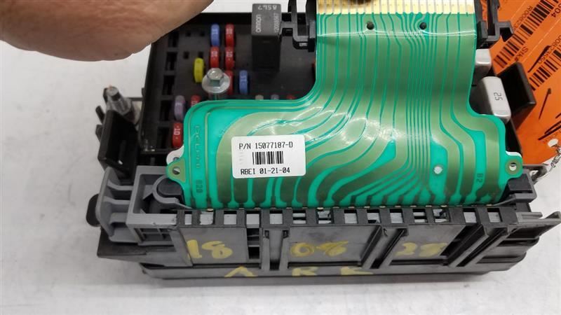 ASCENDER 2004 Fuse Box, Cabin 823550