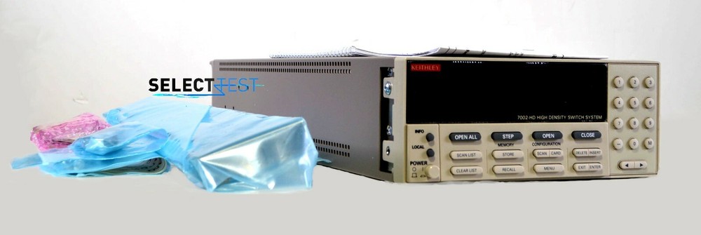 KEITHLEY 7002-HD NEW HIGH DENSITY 2 SLOT SWITCH MAINFRAME **LOOK** (REF.: 624G)