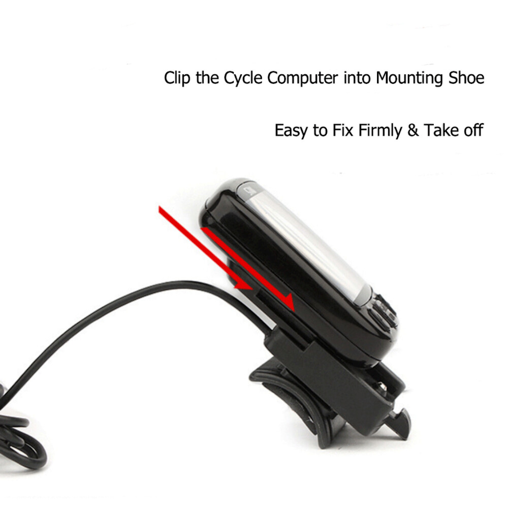 3x Bike Bicycle SPEEDOMETER Cycle Digital Odometer Computer KMH Waterproof LCD