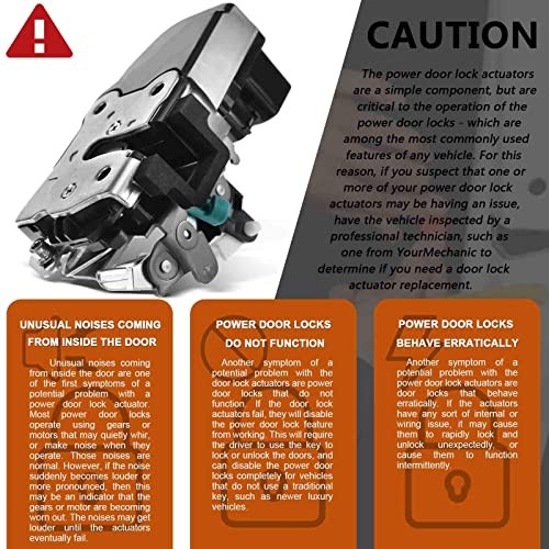 | Power Door Lock Actuator Motor | Replacement for 2003-2008 Front Driver Side