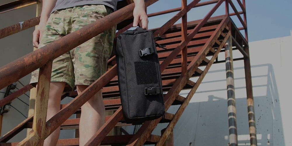 AMYIPO Tactical Pouch Multi-Purpose Large Capacity Increment Pouch Short Trips B