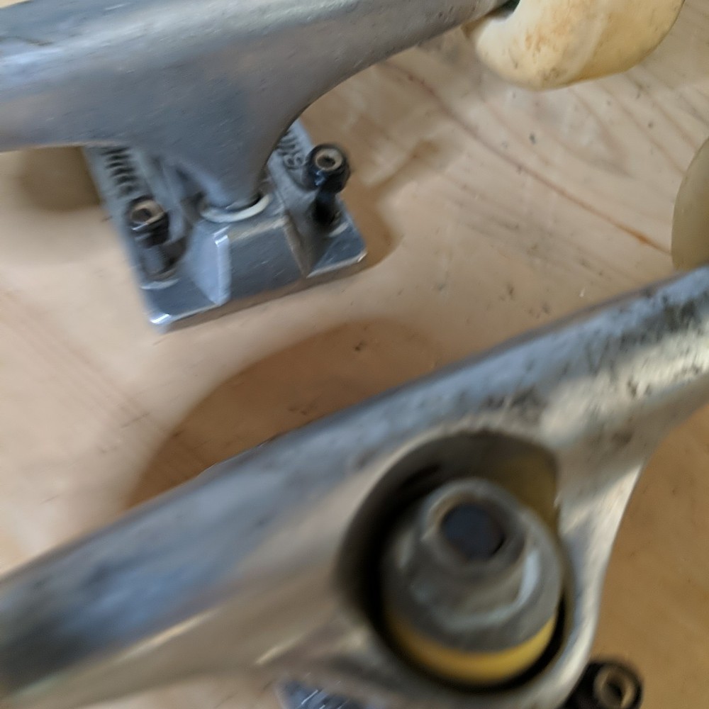 Bullet skateboard trucks with wheels 5"