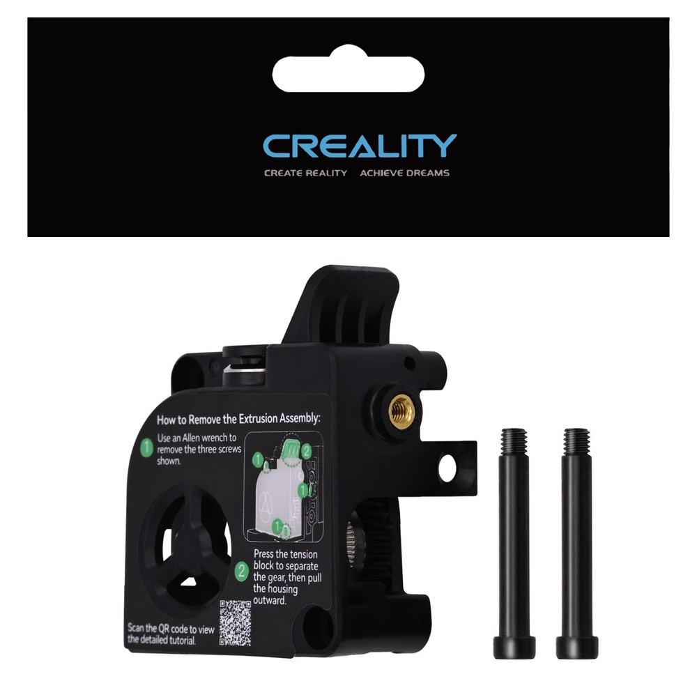 Creality K2 Plus Extruder Kit Front Cover, 3D Printer Part Front...